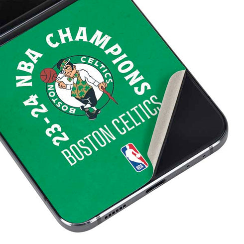 2024 NBA Champions Boston Celtics Galaxy Z Flip5 5G Skin